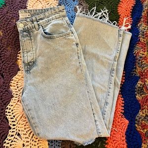 ZARA High Waisted Blue Jeans 👖